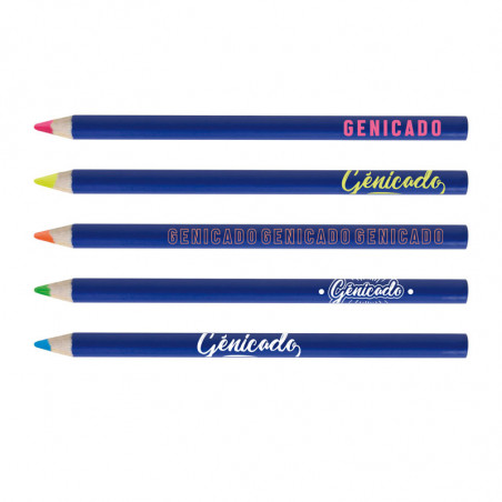 Crayon surligneur avec logo et 30 choix de coloris made in France - Génicado