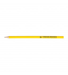 Crayon jaune à personnaliser en papier