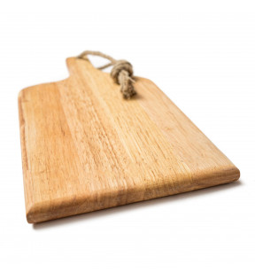 Planche bois à découper pour apéro en bois d'hévéa fabrication française