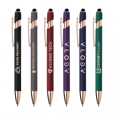 stylos stylets inclut en stylo métal élégant finition rose doré - Génicado