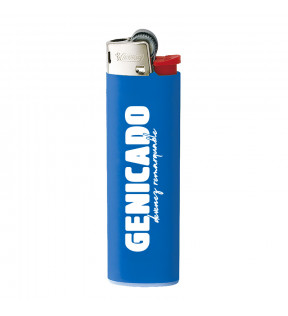 Briquet fin et élégant confortable à l'utilisation avec personnalisation logo Génicado