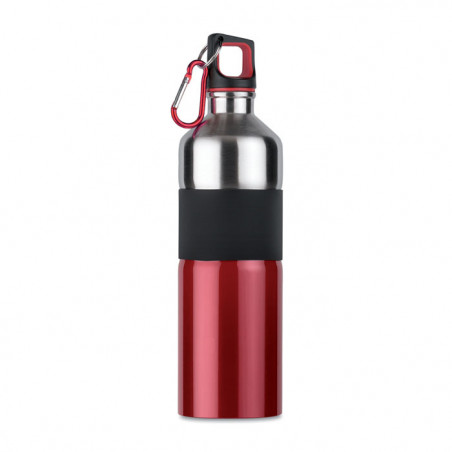 bouteille d'eau personnalisable rouge