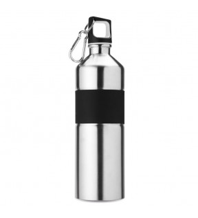 bouteille d'eau personnalisable grise