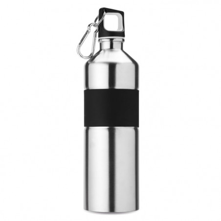bouteille d'eau personnalisable grise
