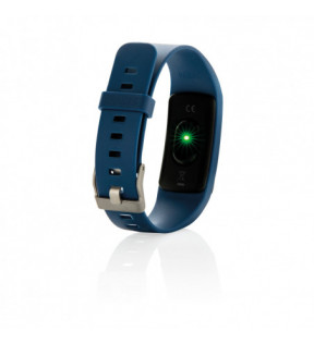 bracelet connecté pour sportif bleu connexion bluetooth