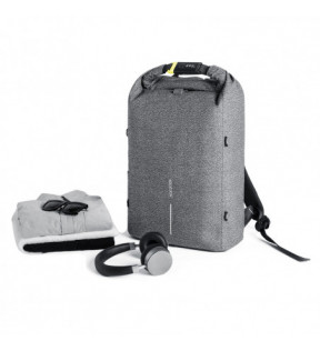 sac à dos antivol avec des poches cachées avec une protection RFID et poche pour bouteille d'eau
