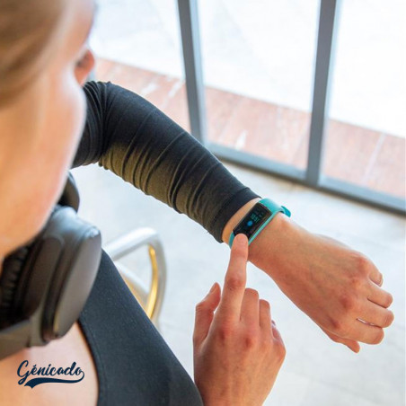 Bracelet connecté pour le sport avec autonomie jusqu'à 7 jours - Génicado