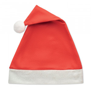 Bonnet de Noël rouge en RPET à personnaliser