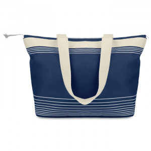 sac de plage personnalisable bleu et blanc