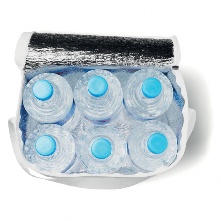 sac glacière isotherme avec bouteilles d'eau