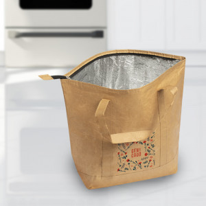 sac isotherme personnalisé cabas papier recyclé