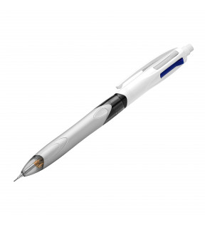 stylo 4 couleurs avec porte-mines inclu haute qualité