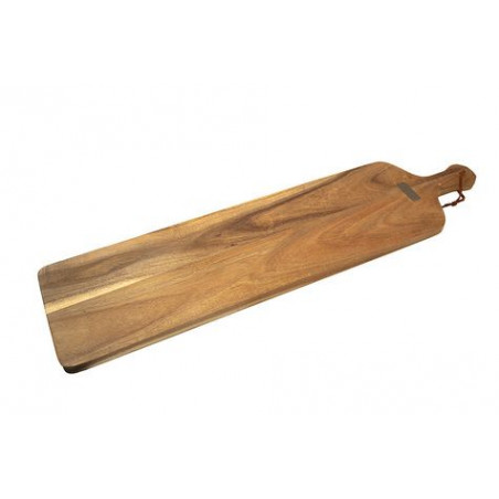 Grande planche en bois XL pour apéro charcuterie fromage en bois d'acacia