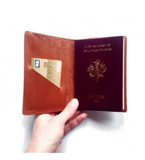 étui passeport à personnaliser