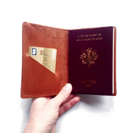 étui passeport à personnaliser