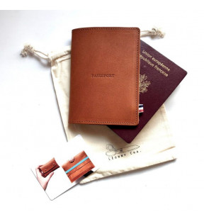 porte passeport personnalisé avec logo