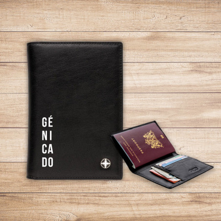 Etui passeport anti RFID publicitaire, Porte-passeport