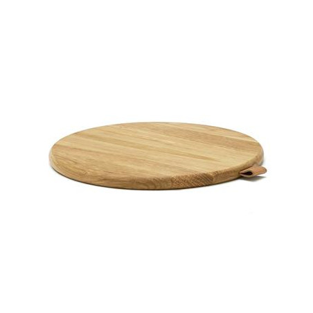 planche apéro originale forme ronde en bois de chêne