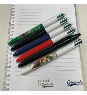 collection stylo bic 4 couleurs avec six choix de coloris - Génicado