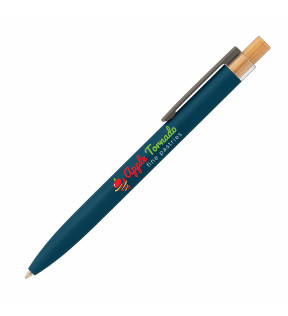 stylo métal personnalisé bleu marine