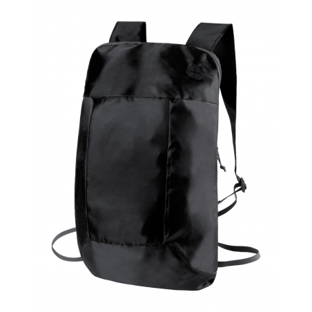 sac à dos personnalisable pliable noir