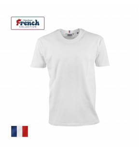 t shirt coton bio fabriqué en France couleur blanche
