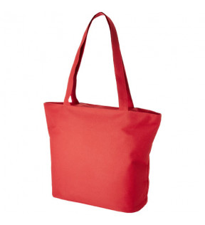 sac de plage publicitaire rouge