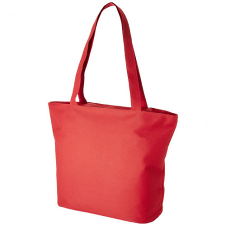 sac de plage publicitaire rouge