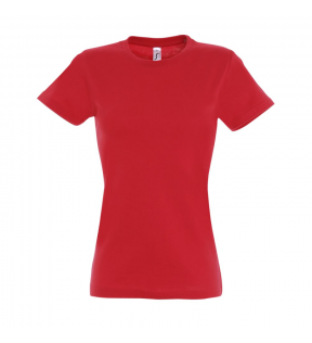 t-shirt publicitaire rouge