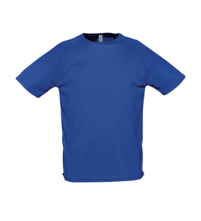 t-shirt sport personnalisé bleu royal