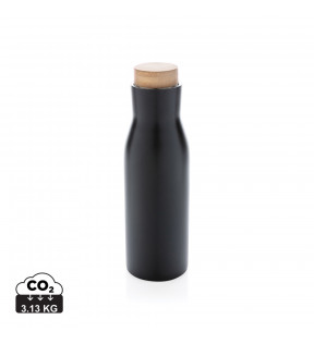 bouteille isotherme personnalisable noire 500 ml