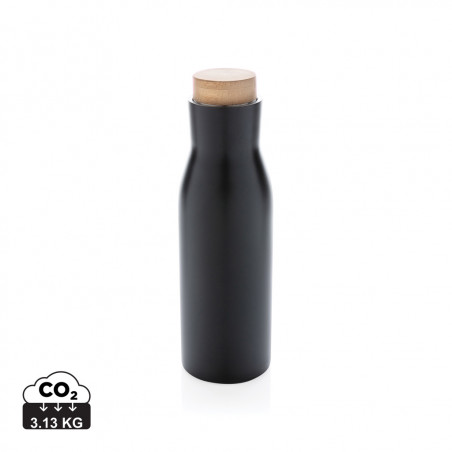 bouteille isotherme personnalisable noire 500 ml