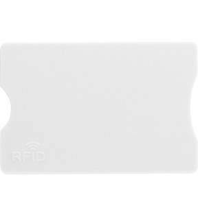Porte-carte de crédit anti RFID blanc