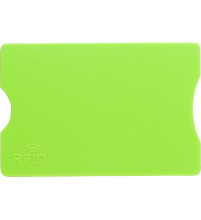 Porte-carte de crédit anti RFID citron vert