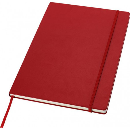 Carnet de notes A4 couverture rigide rouge