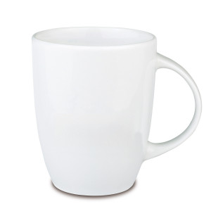 mug publicitaire en porcelaine blanche