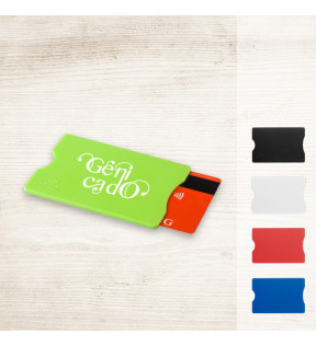 Porte-carte de crédit avec protection RFID et couleur au choix - Génicado