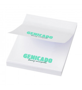 Bloc-notes post-it autocollant papier vierge - Génicado