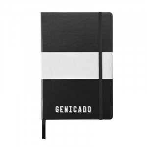 Carnet A5 couverture noire rigide - Génicado