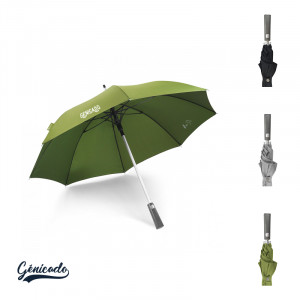 Très grand parapluie ouverture automatique en aluminium et fibres de verrre pour marketing - Génicado