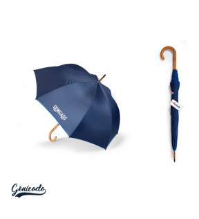 Parapluie de qualité en PET recyclé beau et grand parapluie canne made in France - Génicado