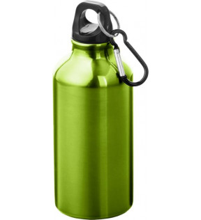 bouteille gourde inox vert 400 ml en aluminium recyclé pour le sport