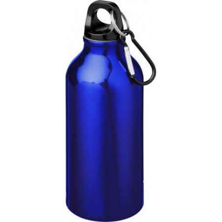 bouteille gourde inox bleu 400 ml en aluminium recyclé pour le sport