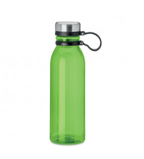 bouteille gourde en plastique transparente RPET vert