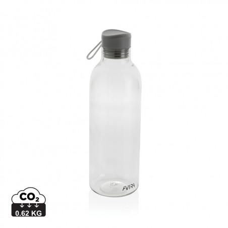 bouteille gourde en plastique recyclé transparent