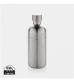 Gourde inox 800 ml métallique spécialement conçue pour les boissons gazeuses