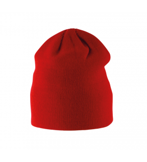 bonnet tricoté personnalisé rouge pour enfant