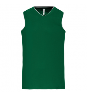 maillot de basketball personnalisable vert