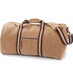 sac voyage personnalisable en toile marron