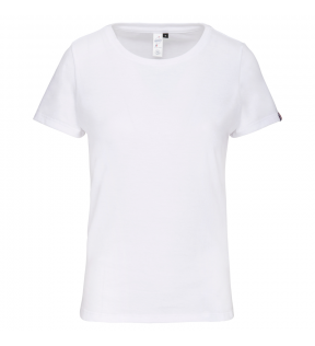 t shirt blanc éco-responsable français pour femme
